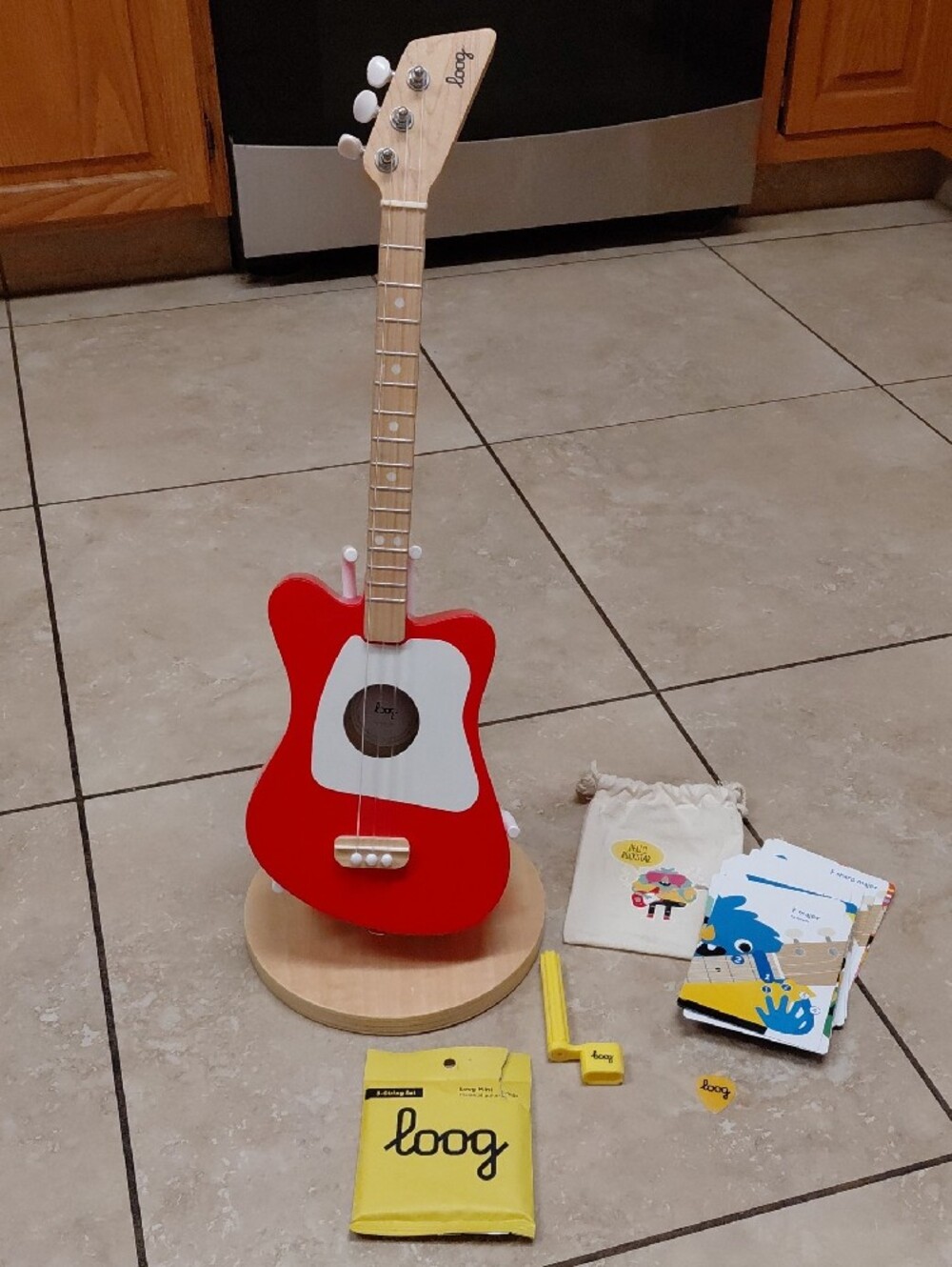 Loog 3-String Mini Acoustic Guitar